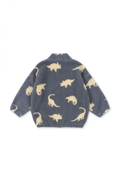 Konges Sløjd flísová mikina detská JODY TEDDY JACKET GRS