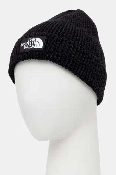 The North Face Logo Box Cuffed Beanie "Black" (NF0A8CHEJK3)