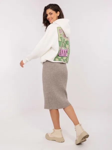 Skirt-D93020M50243A2-dark beige