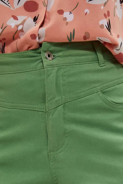 Marisse Lyocell Shorts L-Sh-3703 Palm