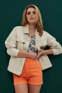 Marisse Lyocell Shorts L-Sh-3703 Melon
