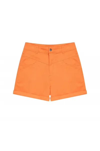 Marisse Lyocell Shorts L-Sh-3703 Melon