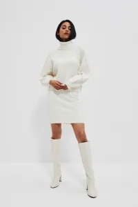 Svetrové šaty Marisse Off White