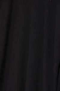 Blouse with back neckline and decorated chain