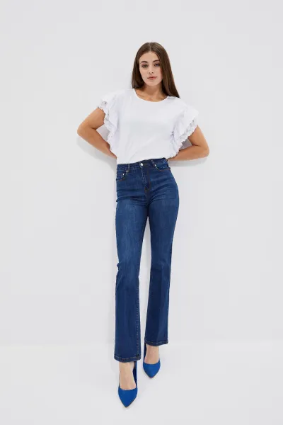 Marisse Women's Jeans L-Je-4016 Navy