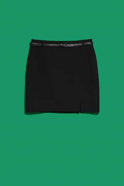 Mini sukňa s opaskom