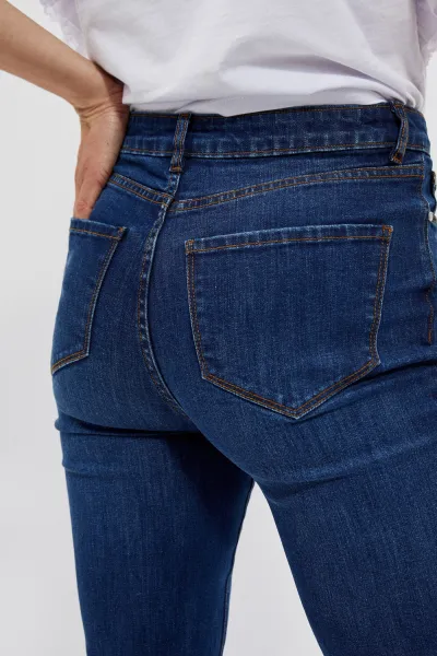 Marisse Women's Jeans L-Je-4016 Navy