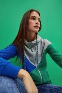 Marisse Women's Sweatshirt L-Bl-4003 Green