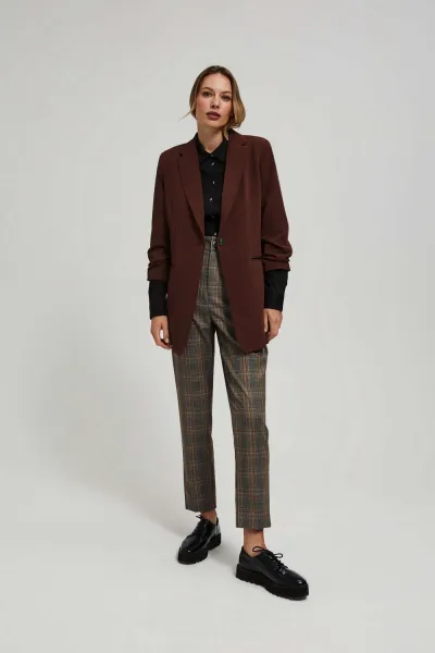 Marisse Single-Breasted Jacket With 3/4 Sleeves