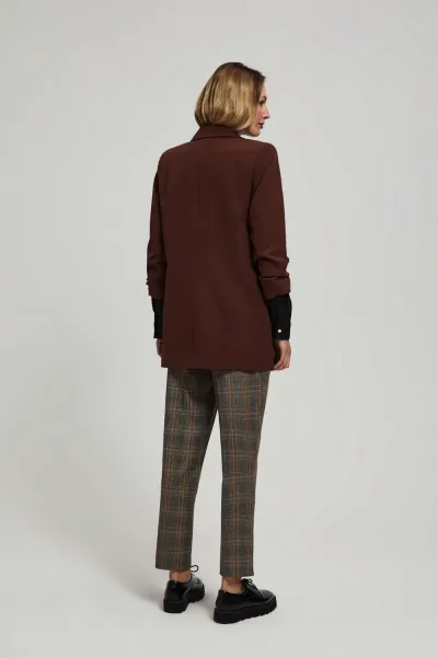 Marisse Single-Breasted Jacket With 3/4 Sleeves