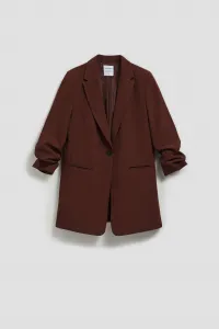 Marisse Single-Breasted Jacket With 3/4 Sleeves