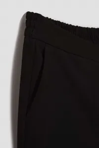 Marisse Plain Wide-Leg Trousers