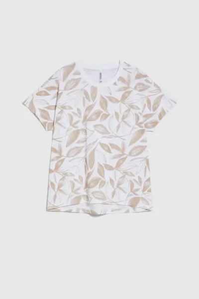 Marisse Women's Blouse L-Ts-4359 Beige
