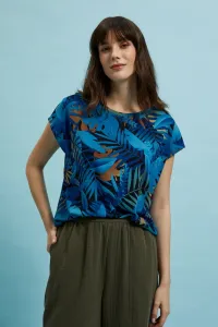 Marisse Women's Blouse L-Ts-4397 Navy