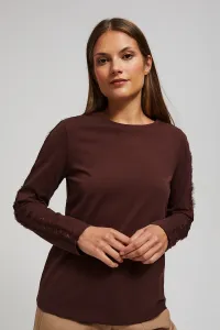Marisse Blouse With Lace On The Sleeves