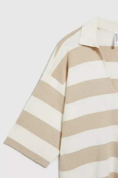 Marisse Women's Sweater L-Sw-4300 L.Beige