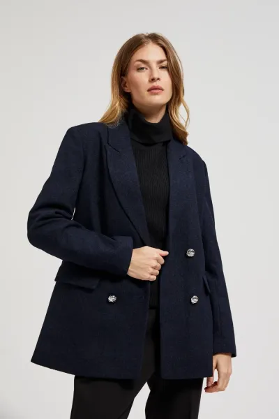 Marisse Women's Jacket Z-Mr-4518 Navy