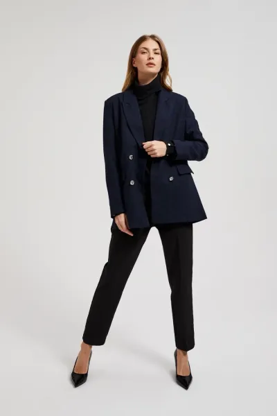 Marisse Women's Jacket Z-Mr-4518 Navy