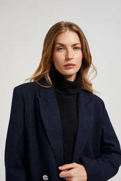 Marisse Women's Jacket Z-Mr-4518 Navy