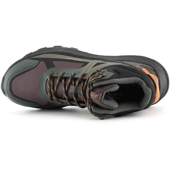 ALPINE PRO ARLES MID Pánska outdoorová obuv, khaki, veľkosť