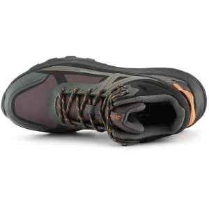 ALPINE PRO ARLES MID Pánska outdoorová obuv, khaki, veľkosť