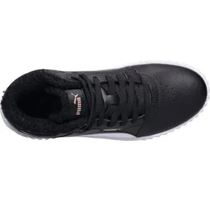 Puma CARINA 3.0 MID WINTR JR Detské zimné tenisky, čierna, veľkosť 37