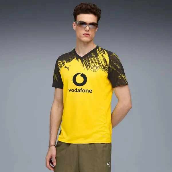 Puma BORUSSIA DRTMUND HOME JERSEY REPLICA Pánsky futbalový dres, žltá, veľkosť