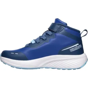 Umbro RAMSEY MID Detská voľnočasová členková obuv, tmavo modrá, veľkosť 33