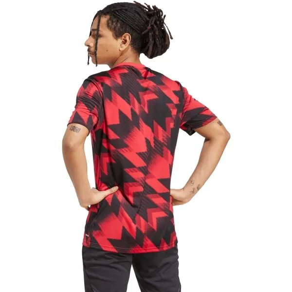 adidas MANCHESTER UNITED FC PRESHI Pánske športové tričko, červená, veľkosť
