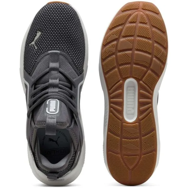 Puma SOFTRIDE ENZO 5 PREMIUM Pánska voľnočasová obuv, tmavo sivá, veľkosť 42