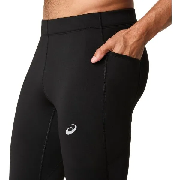 ASICS CORE WINTER TIGHT Pánske zateplené legíny, čierna, veľkosť