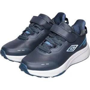 Umbro RAMSEY LOW Detská voľnočasová obuv, tmavo modrá, veľkosť 32