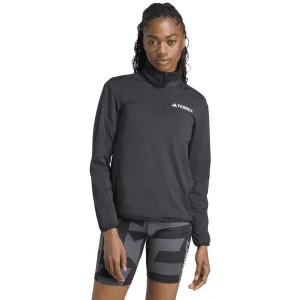 adidas MULTI TERREX CILMAWARM HZ T FL Dámska športová mikina, čierna, veľkosť