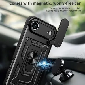 Techsuit CamShield, iPhone Air, čierne