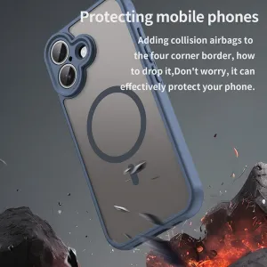 Techsuit HaloFrost II MagSafe, iPhone 17, modrý
