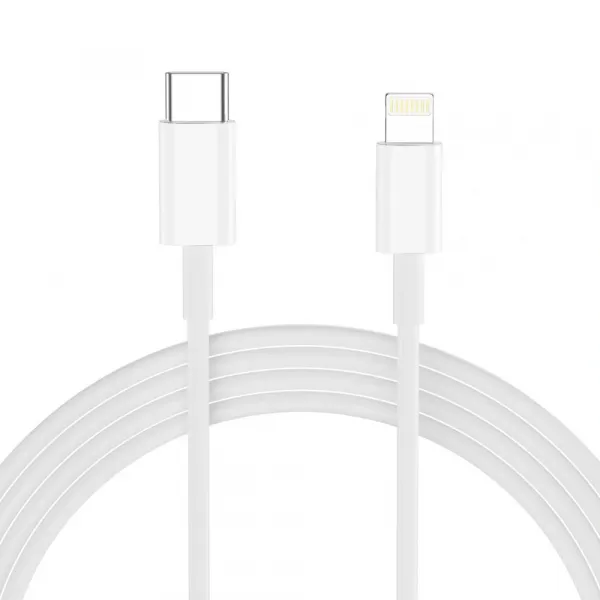 Tech-Protect NCA20 sieťová nabíjačka 20W PD QC + kábel Lightning, biela