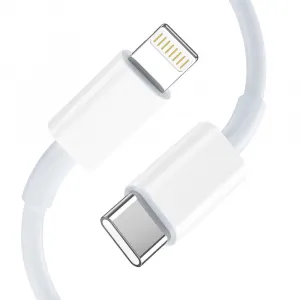 Tech-Protect NCA20 sieťová nabíjačka 20W PD QC + kábel Lightning, biela