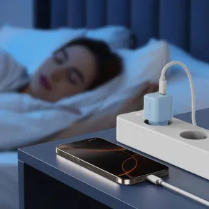 Tech-Protect NCM25 1-portová sieťová nabíjačka PD 25W, svetlo modrá