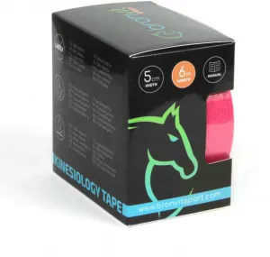 BronVit Sport Kinesio Tape classic rúžová 5cmx6m