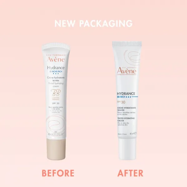 Avène Hydrance BB Rich Tinted Hydrating Cream tónovací hydratačný krém SPF 30 40 ml