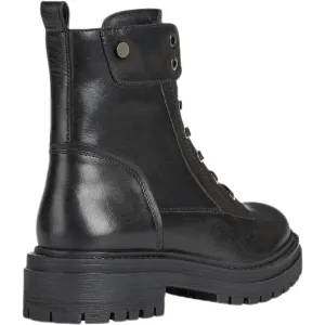 Black women's leather shoes Geox Iridea - Women's