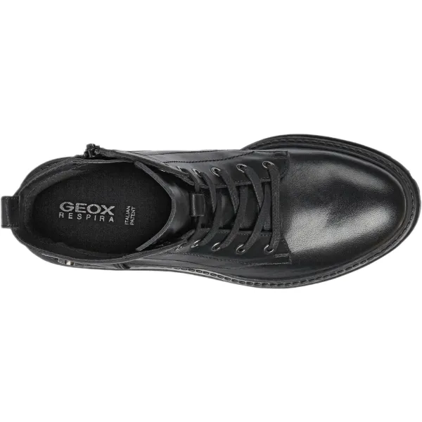Black women's leather shoes Geox Iridea - Women's
