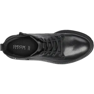 Black women's leather shoes Geox Iridea - Women's
