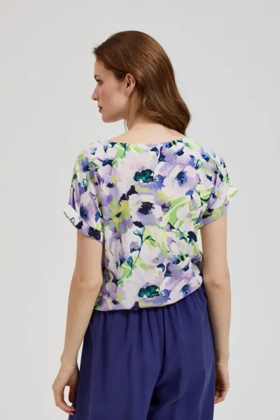 Marisse Women's Shirt L-Ko-4351 L.Violet