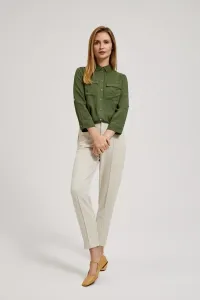 Marisse Women's Shirt L-Ko-4314 Khaki