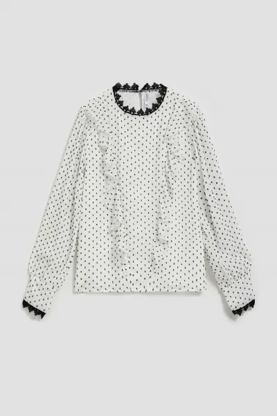 Marisse Ruffled Shirt