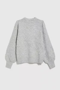 Marisse Sweater With Puffy Sleeves