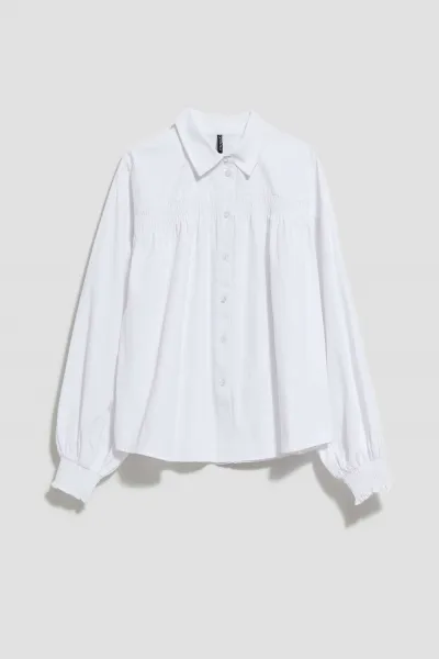 Marisse Women's Shirt L-Ko-4056 White