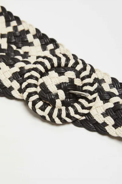 Marisse Strap L-Pa-4002 Black_White