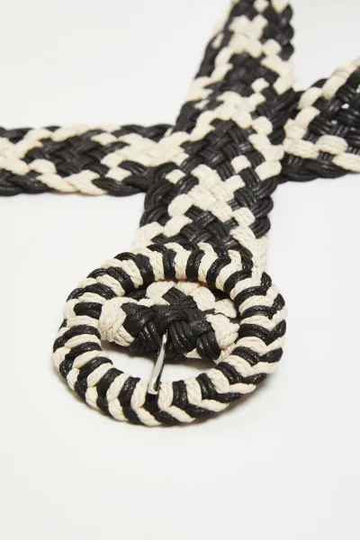 Marisse Strap L-Pa-4002 Black_White